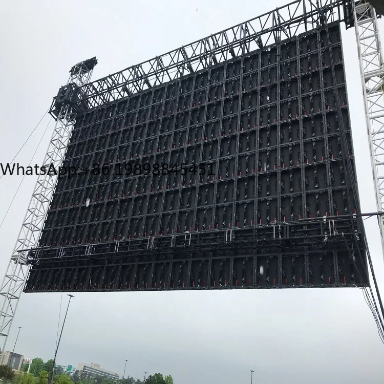 

Pantalla Led P3 P3.91 P4 P4.81 P2 Внешний 500x500 500x1000 Светодиодный настенный экран Guangdong Shenzhen