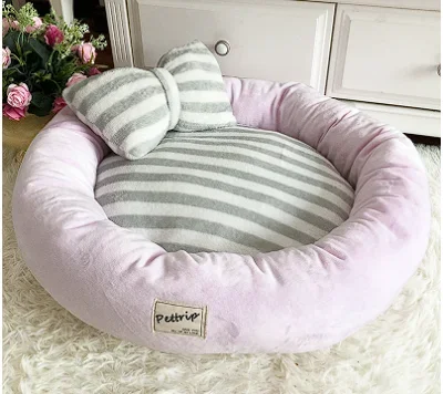 

2024 Wholesale PP Cotton Luxury pet bed Durable Pet Nest Comfortable dog Bed
