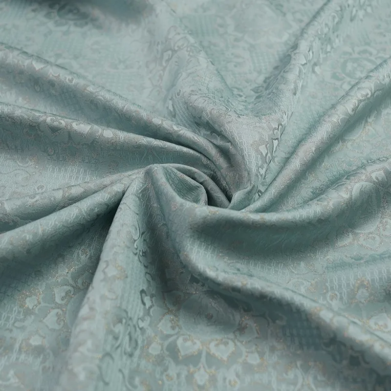 

Woven gold pure silk new Chinese-style Hanfu and cheongsam fabric