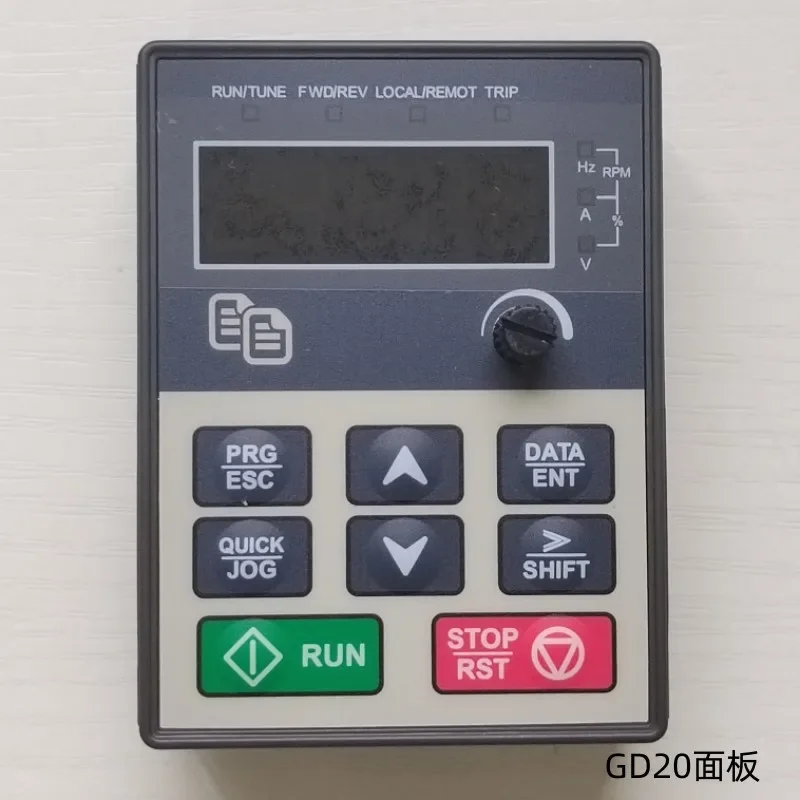 INVT INVETON frequency converter panel GD10 200A300GD20 replicable parameter remote control keyboard speed controller