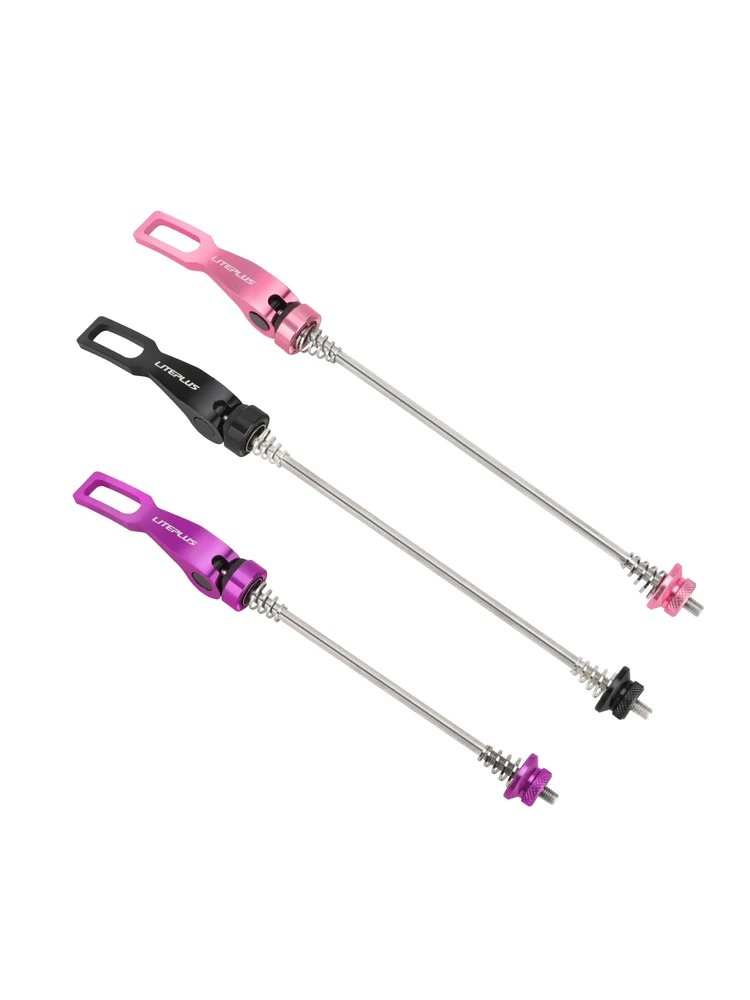 AliExpress GOLDIX Bicycle Quick Release Skewers Hub Axle Wheels Locking Lever Aluminum Alloy Front 9x100 Rear 10x135mm MTB QR Lever Bike Parts