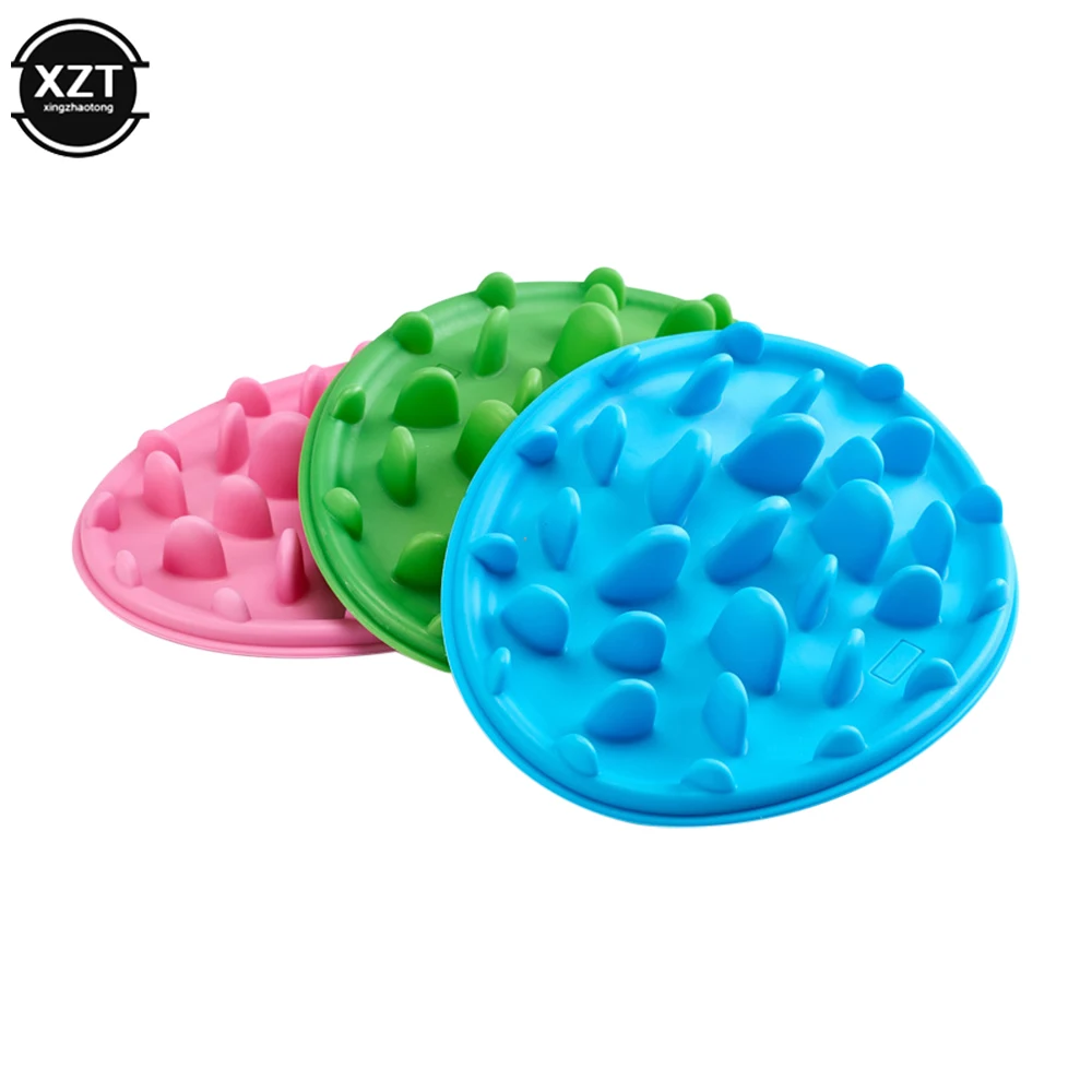 Pet Dog Slow Feeder Bowl Fun Non Slip Anti-Gulping Slower Food Feeding Dishes Eco Dog Bowl for Large Medium Small Dogs Puppy