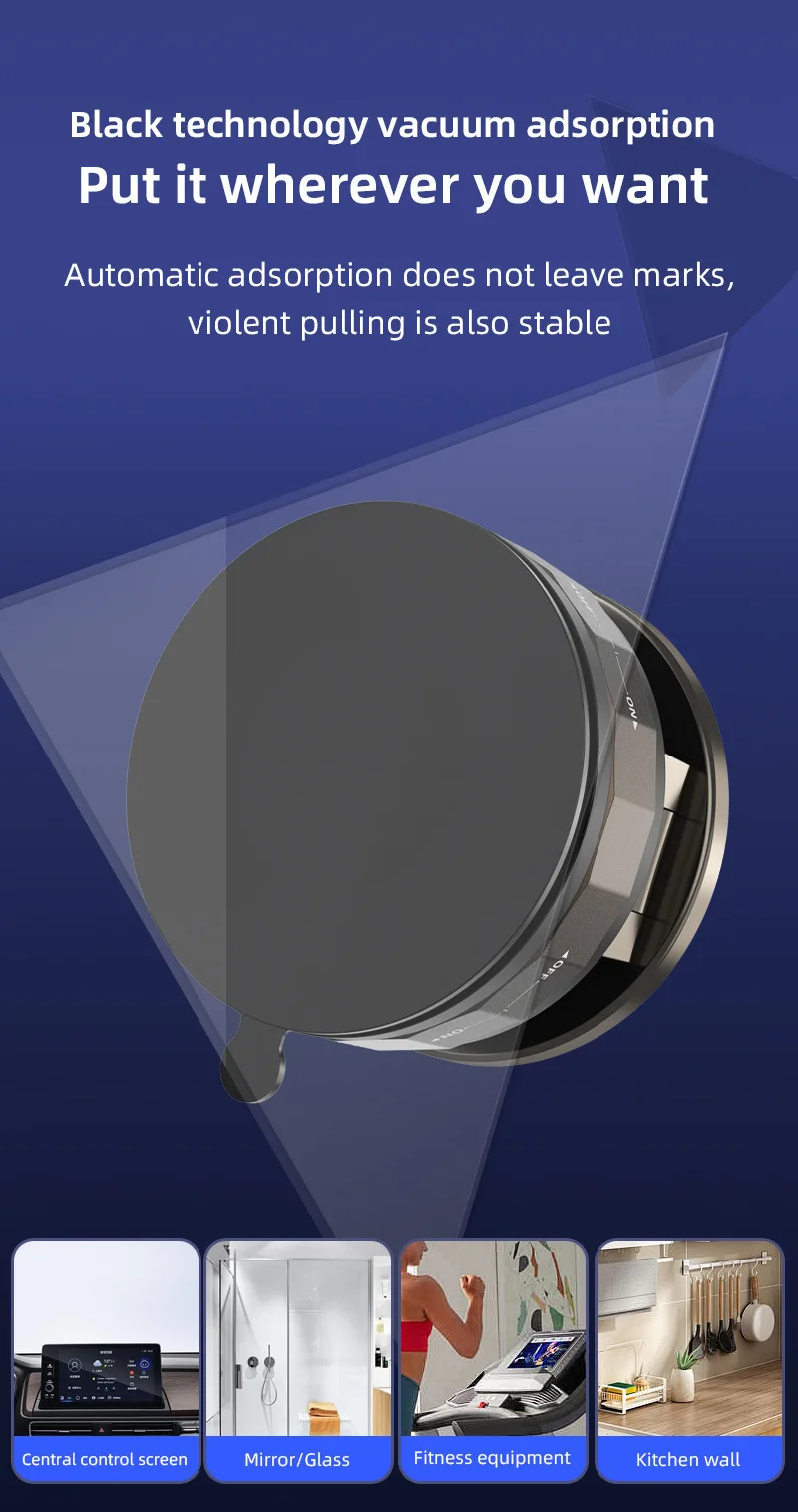 Magnetic phone holder details