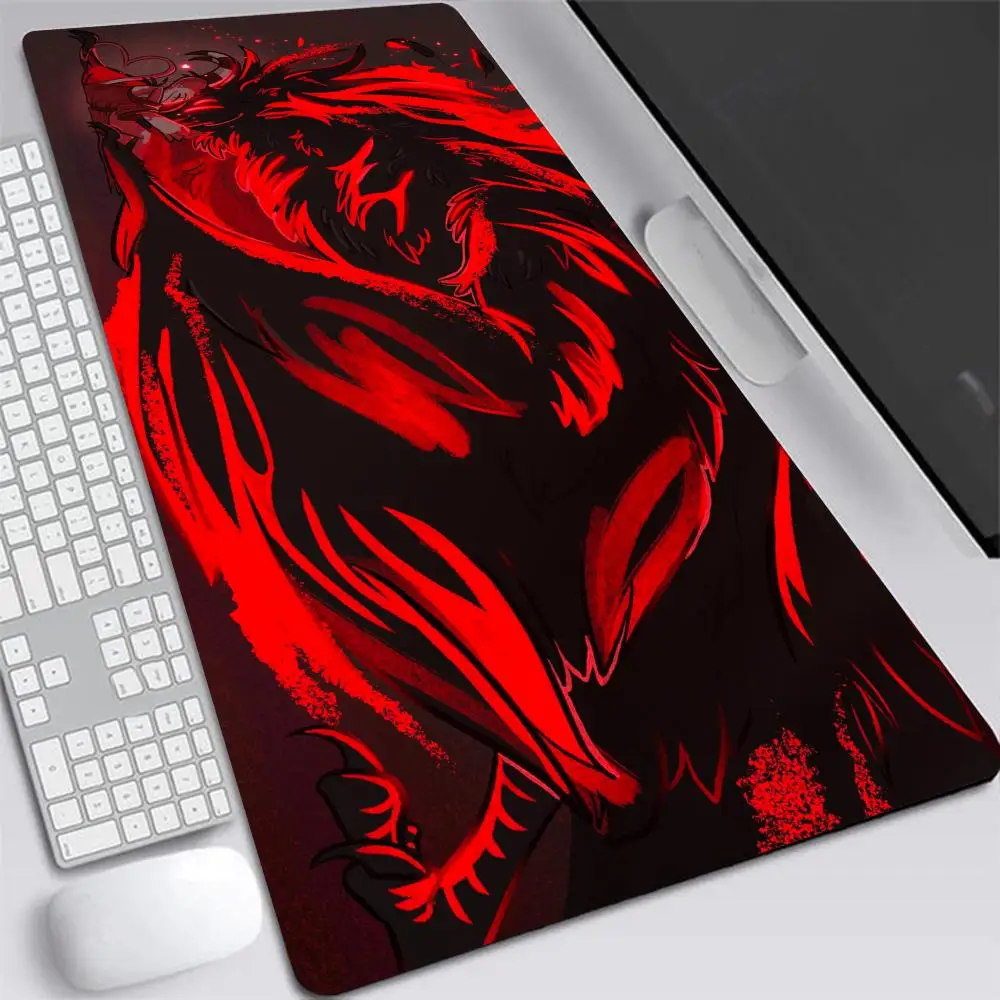 Loona Mousepad Helluva-Boss Keyboard Pad Bilitzo Stolas Desk Mat Mouse Gaming Accessories Gamer Computer Desks Mats Mause Pads