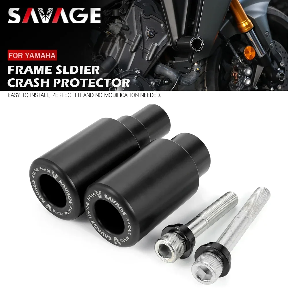 Motorcycle Frame Slider For Yamaha Tracer 9 900 GT 9GT+ MT-09 2021-2024 Falling Protector Engine Crash Pad Sliders Protection