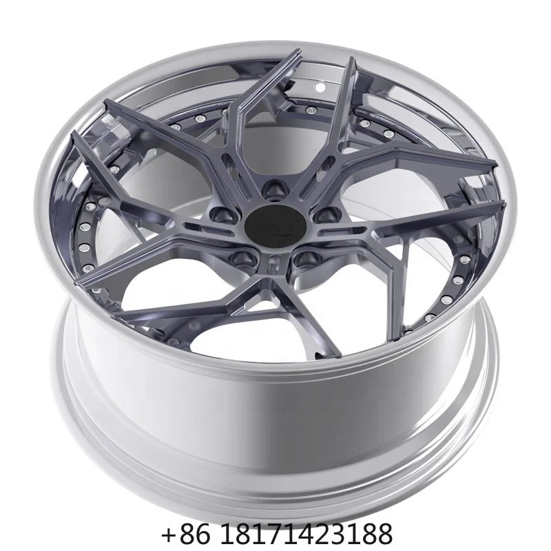【Hot】Top Quality Full Painting Black Polished Forged Alloy Wheel 16 17 18 19 20 21 22 23 24 25 26 Inch 19*9.5j Forged Wheel Rims