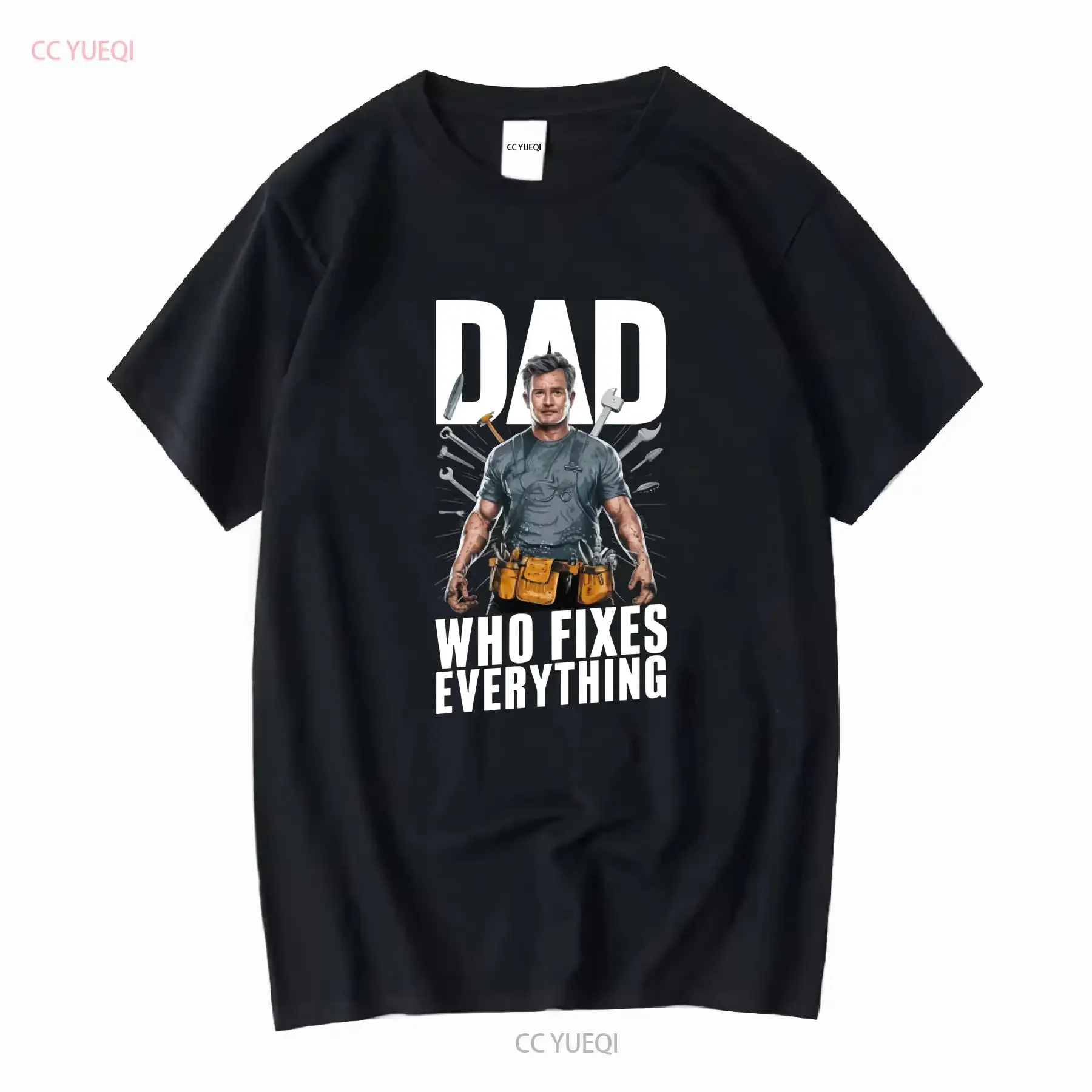 Funny DIY Dad T Shirt Workshop Handyman Birthday For Present Lover Handy Man Garage long or short sleeves vintage Washed