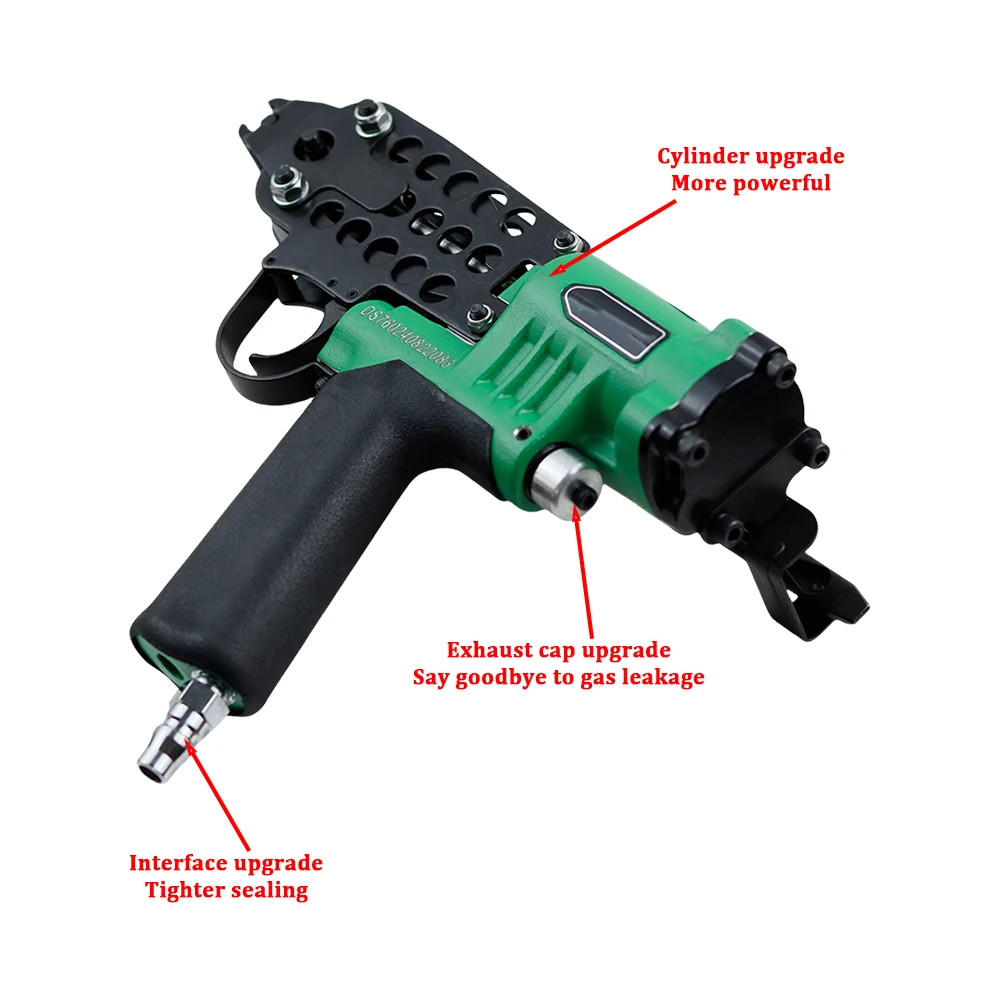 Pneumatic C-type nail gun, car seat cushion, sofa cushion, spring mattress bundling, multi-size pneumatic nail gun