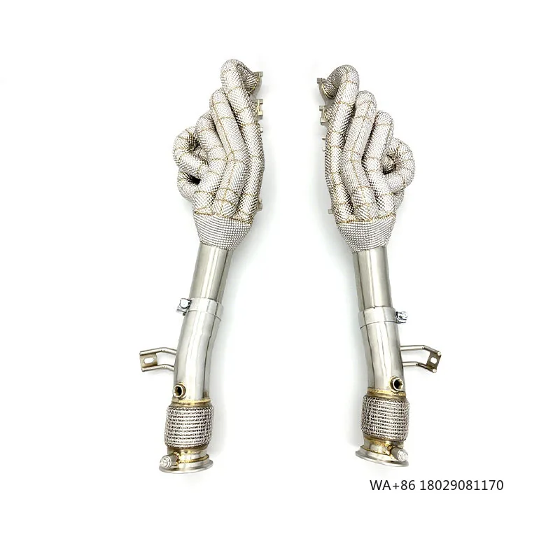 

OEM SS304 Даунпайп без катализатора для Huracan LP610 2014-2019 5.2L