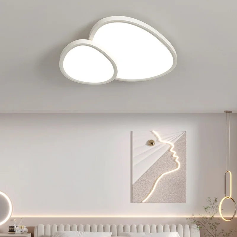 Cobble Deckenleuchte Moderne einfache atmosphärische Wolkenlampe Creme Windlampe