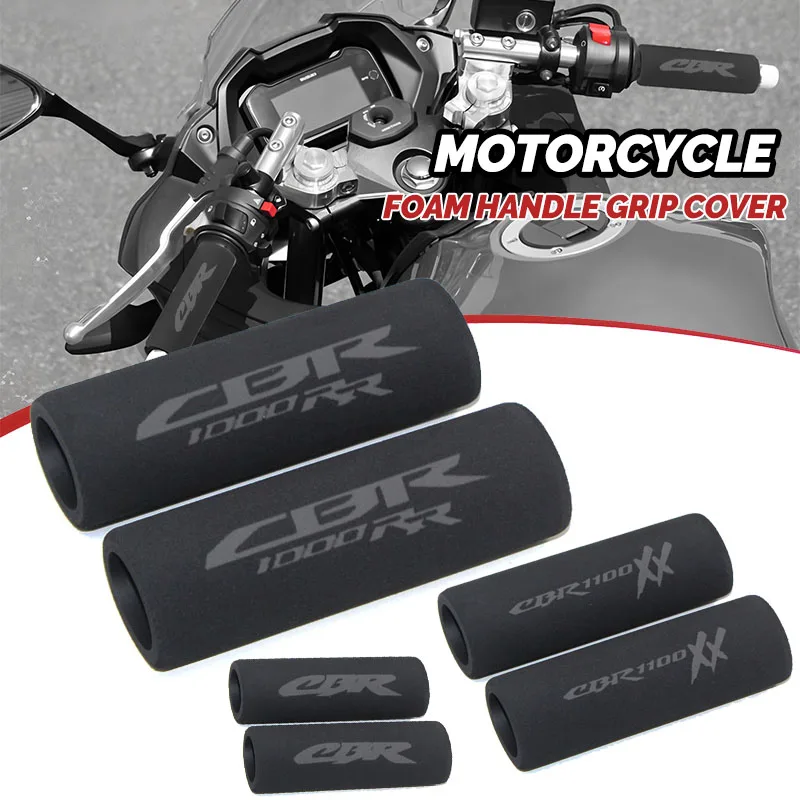

For HONDA CBR1000RR CBR1100XX CBR 1000RR 1100XX Universal Motorcycle 7/8"Anti-slip Handlebar Protector Hand Grip Sponge Cover