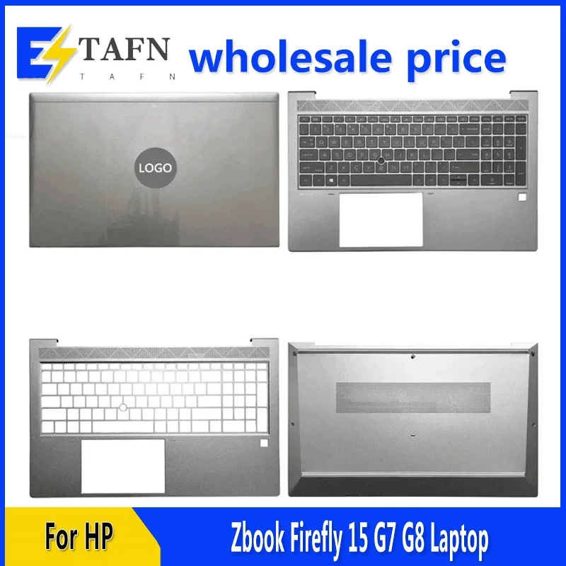 

New Original For HP Zbook Firefly 15 G7 G8 Laptop LCD Back Cover Front Bezel Upper Palmrest Bottom Base Case Keyboard Hinges