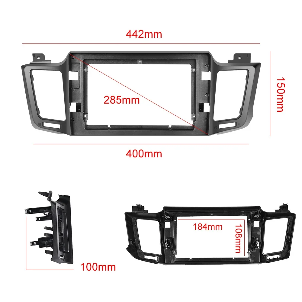 For Toyota RAV4 4 XA40 5 XA50 2012-2018 Car Radio Multimedia Navigation Wireless Carplay Stereo Android 14 GPS Head Unit Screen