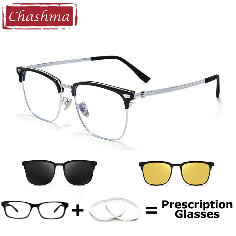 

Chashma очки по рецепту мужские оптические линзы рецепт очки близорукость анти-синий свет прогрессивные оправы для очков для мужчин