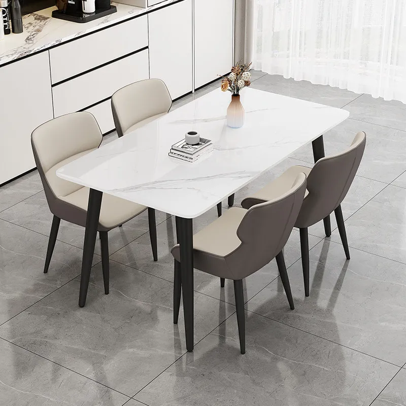 

Chairs Restaurant Dining Table Kitchen Coffee Nordic Modern Center Dining Table Writing Lounge Mesas De Jantar Home Furniture