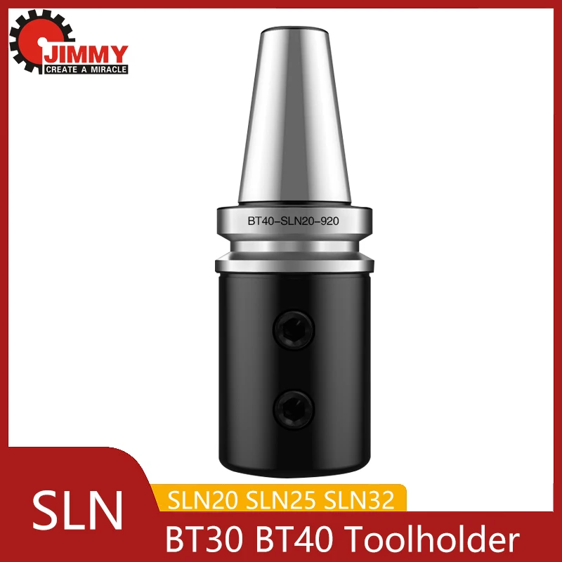 JIMMY BT30 BT40 Tool Holder SLN20 SLN25 SLN32 Side Fixed Toolholder U Drill Fixed Toolholder for CNC Machine Spindle Holder