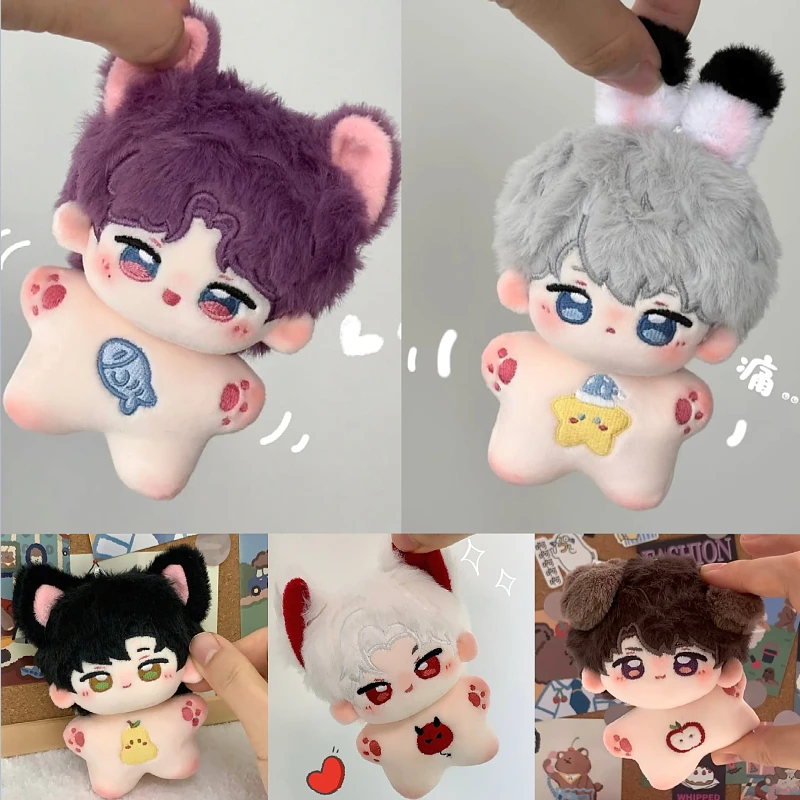

Love and Deep Space Kawaii Doll 10cm Printed Rafayel Xavier Zayne Caleb Sylus Game Character Model Cute Decorative kawaii Toy