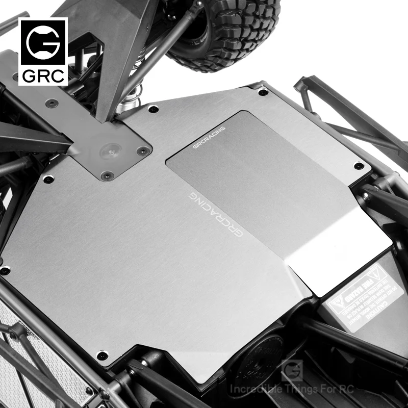 GRC Stainless Steel Armor Plate Protective Board  for Traxxas UDR Chassis Upgrade Option Parts #GAX0111A