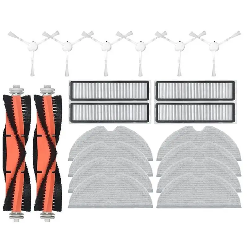 

TAIGH-Hepa Filter Mop Cloth Replacement Spare Part As Shown For Dreame Bot D9 MAX Robot Vacuum Cleaner Accessories Dreame Bot L1