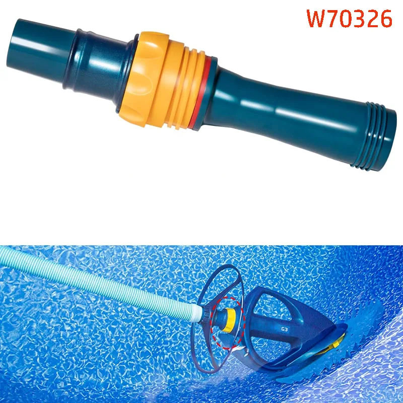 

W70326 Cassette Outer Extension Pipe with Handnut Fits for Zodiac Baracuda G3/G3 Pro Suction Side Pool Cleaner