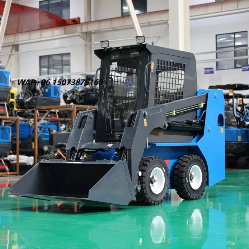 Brand New Compact Skidsteer Price Farm Tracked China Mini Skid Steering Loader Machine for Sale