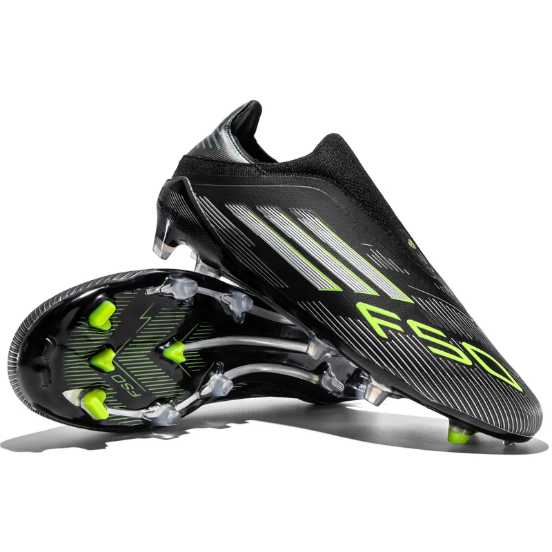 

2025 Football Shoes F50 Youth Soccer Football Cleats Ag Molded Studs Lightweight Durable Anti Slip Turf Grass Training Sports At