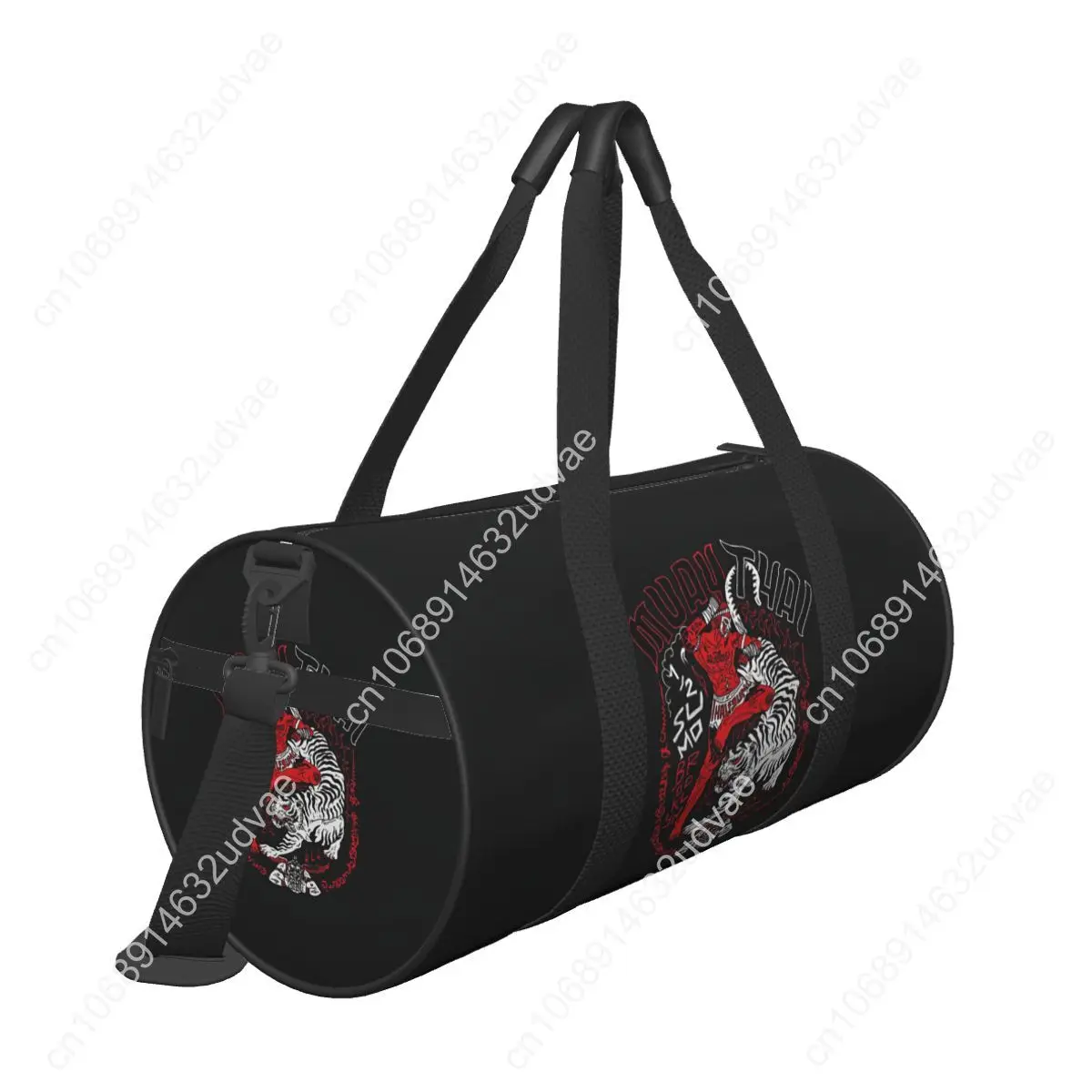 Muay Thai Printed Sport Bags Large Capacity Gym Bag Weekend Men Printed Handbag Training Novelty Fitness Bag