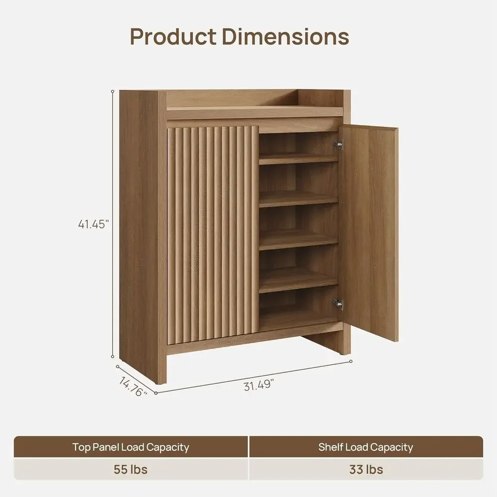 

Special Offer72-Pair Shoe Storage Cabinet For Entryway, Adjustable Shelves, Large Rack For Living Room And Hallway