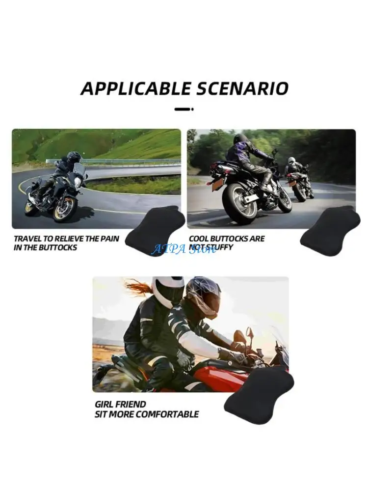 U13C Ventilated Gel Protector For Motorcycles Elastic Cushion Easy Installation
