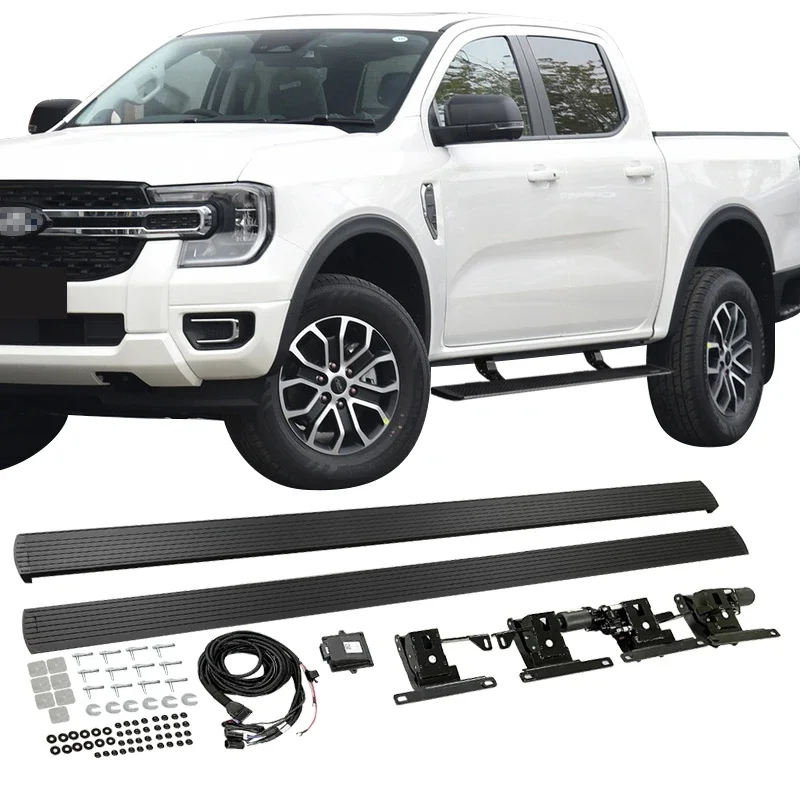 Automatic Electric Power Side Step Running Board for Ford Ranger Raptor RANGER T7 T8 T9 2020-2024