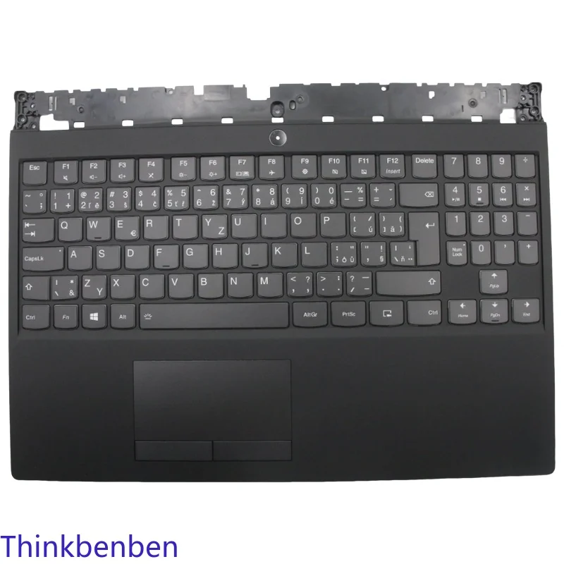 CZ Czech Black Keyboard Upper Case Palmrest Shell Cover For Lenovo Legion Y540 15 15IRH Y7000 2019 PG0 5CB0U42729