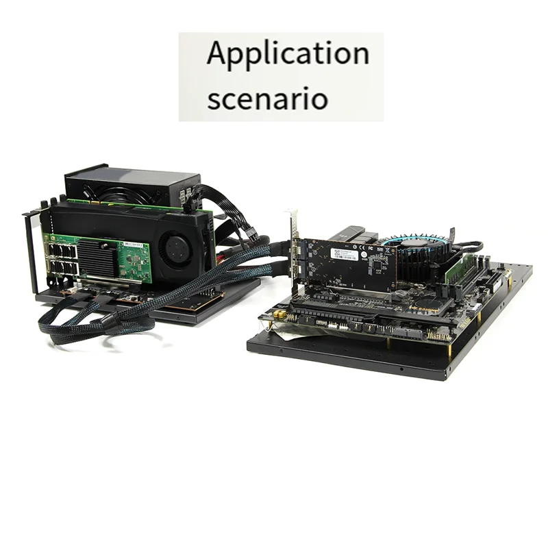 

Classic-Dual Card Slot Slimsas Card External Dock Pcie4.0X16laptop To External Video Graphics Card Pcie4.0 To 8654 Adapter