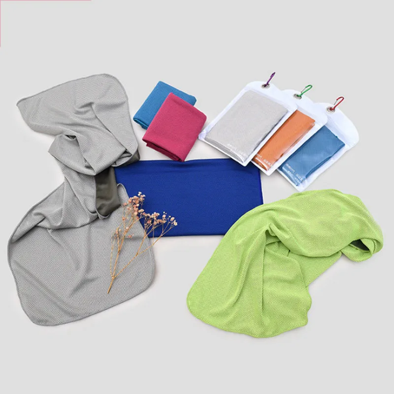 

30*100cm Sports Towels Breathable Absorbent Sweat Absorbing Cool Fitness Outdoor Fitness Running Mountain Climbing Convenient