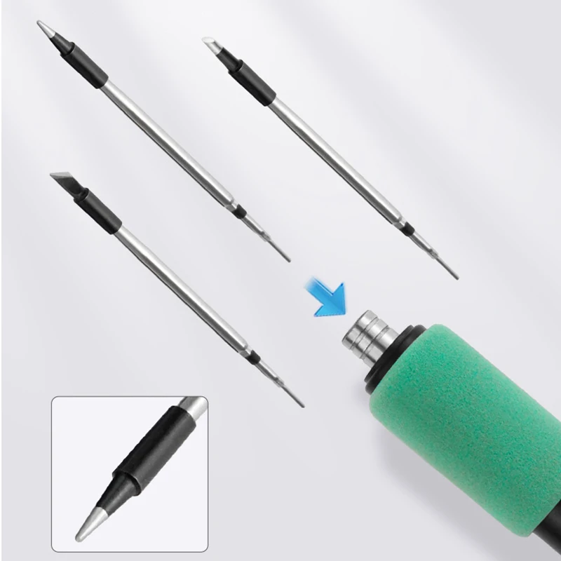 Usb portátil de carregamento 5v 15w sem fio temperatura ajustável ferro solda reparação doméstico código quente conjunto decalque plástico