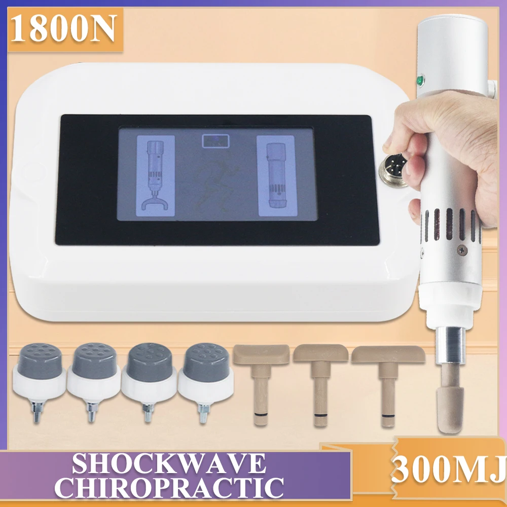 

Физиотерапевтический аппарат для ударно-волновой терапии 300MJ для терапевтического массажа ЭД и хиропрактики, высокотехнологичный массажер с новой ручкой 2 в 1