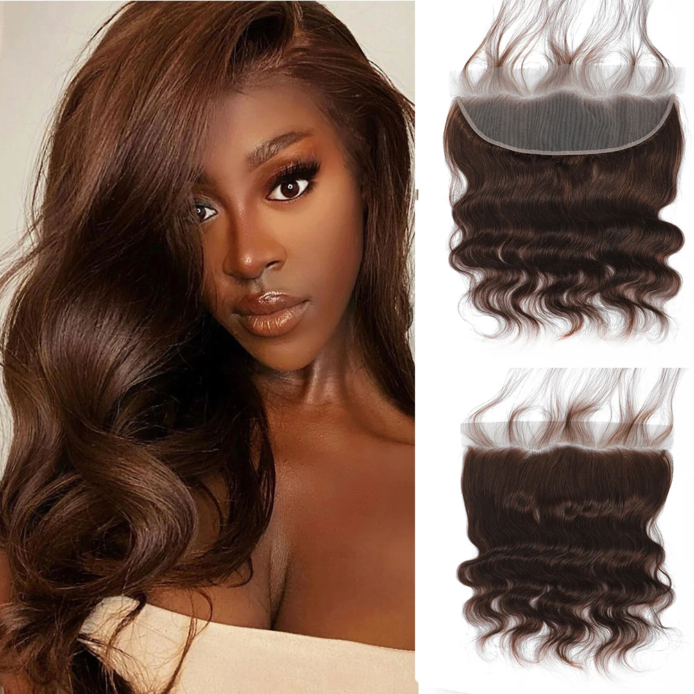 Lace Frontal Closure With Baby Hair Human Hair Lace Closure Remy Brazilian Body Wave Hair Weaving Ear to Ear 13x4 Lace Frontal