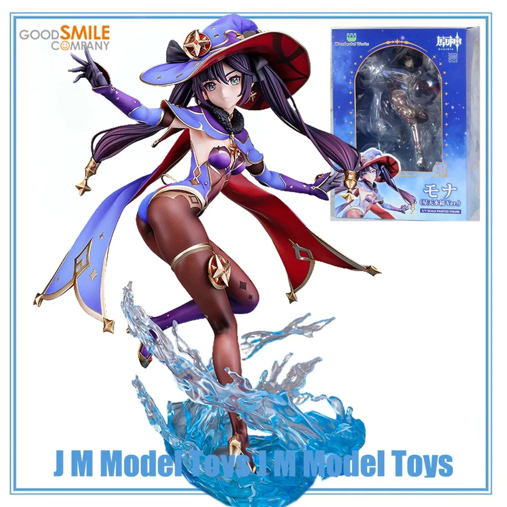 【JM】100% Original en Stock Good Smile Company Genshin Impact Mona Megistus Astral Reflection Ver. Colección de series