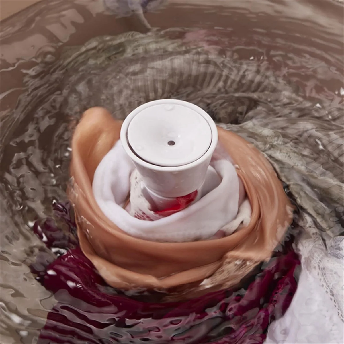 ABBR غسالة صغيرة محمولة الدورية بالموجات فوق الصوتية التوربينات غسالة الأنظف للغسيل التخييم السفر شقة المنزل RV