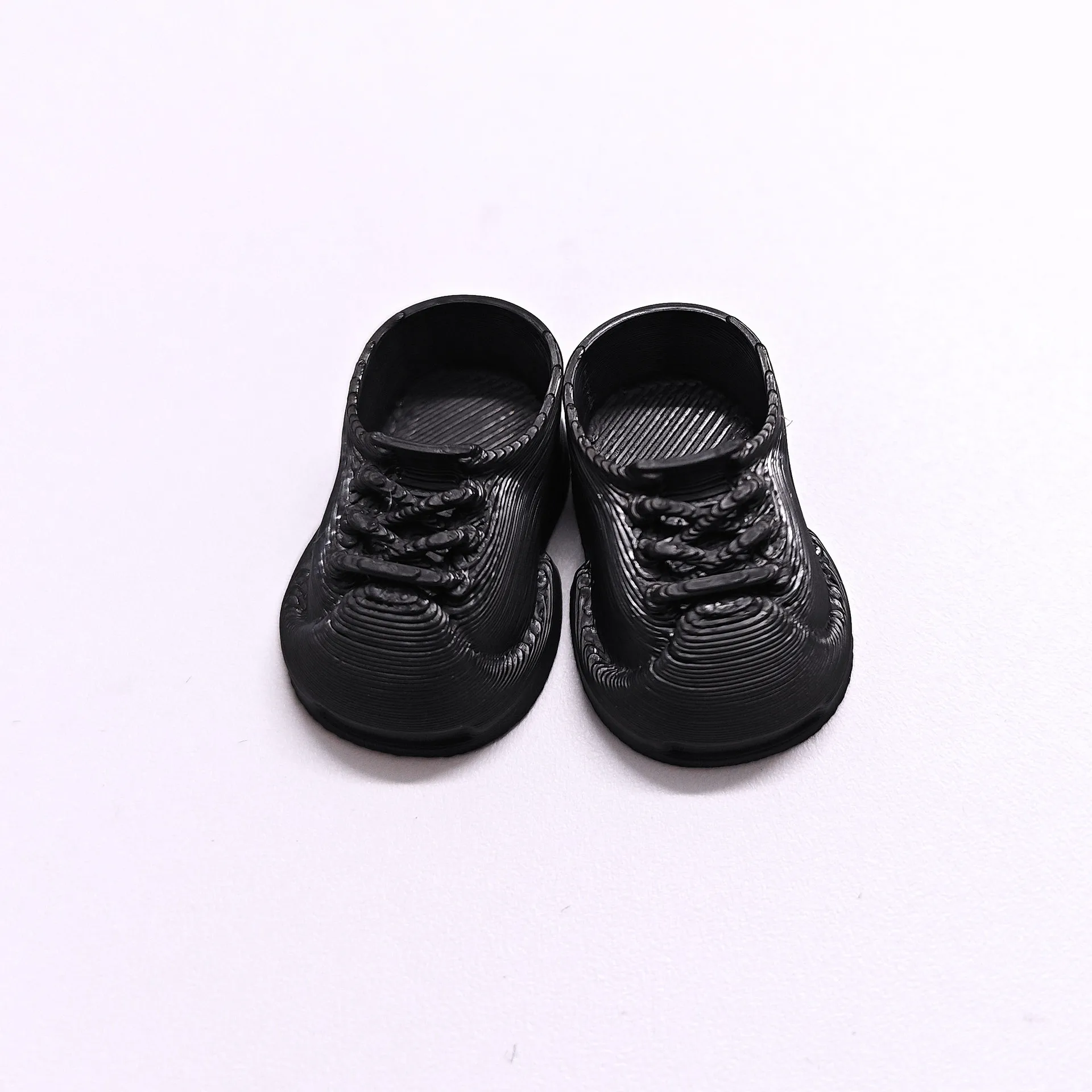 

Shoes For 10cm Mini Labubu 4th Generation Doll Clothing Accessories Heartthrob Macaron Series – Colorful Gradient Shoes