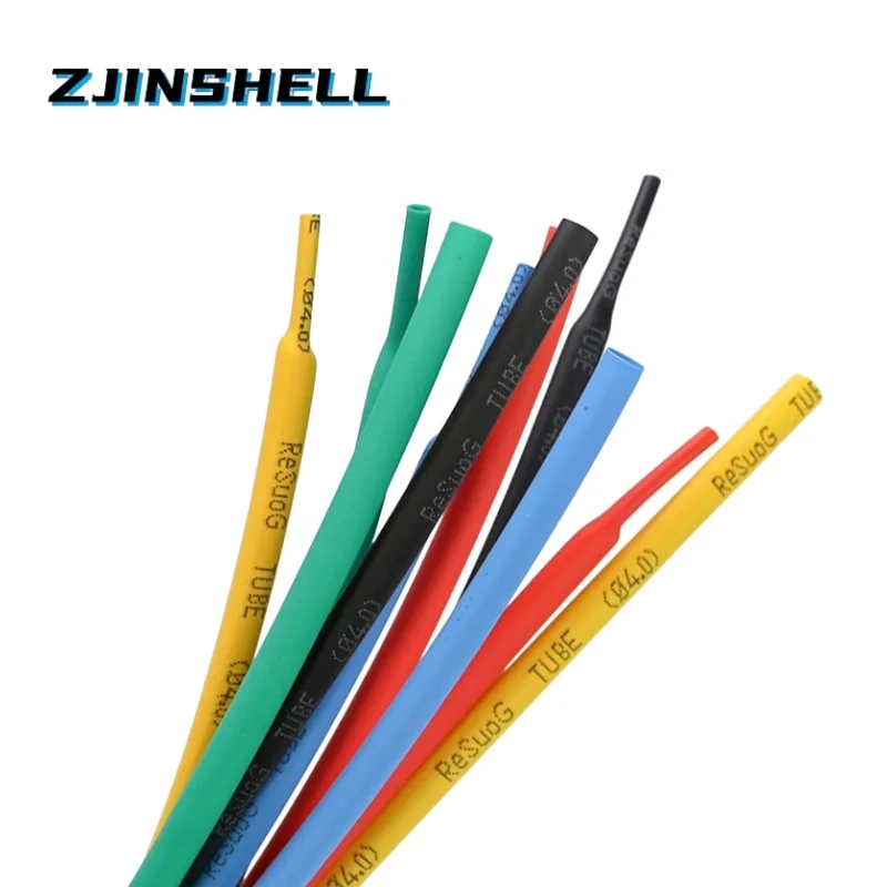 1M/10M Cable Protector Termoretractil Heat Shrink Tube Sleeved Cables Heat-shrinkable Sheath Wiring Accessories Electrical Home