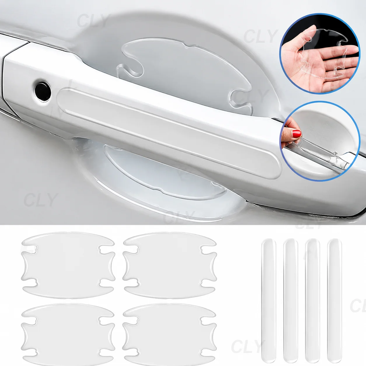car-door-handle-bowl-scratch-protective-invisible-transparent-stickers-silicon-rearview-mirror-anti-collision-protection-strip