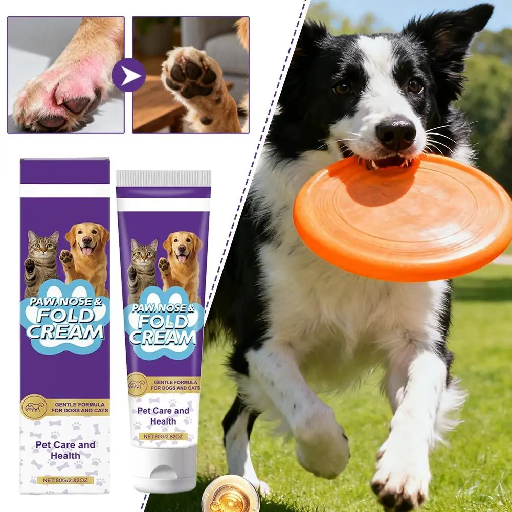 Pet Soothing Claw Cream Dry Claw Pad Moisturizing Cream Ointment to Prevent Cracks and Wound Protection
