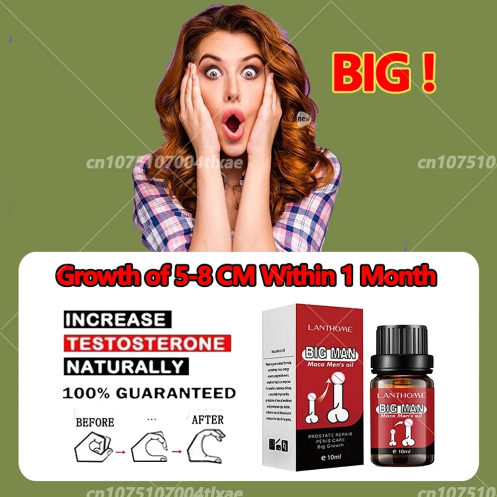 Penis Enhanced Erection Delay Ejaculation Oil For Men Enlargment Penies Thickening Growth Increase Dick Enlarge Big Cock Oils