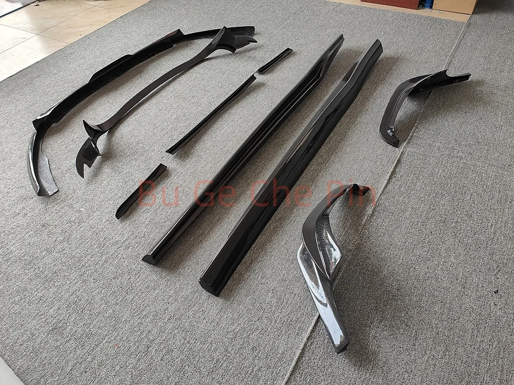 

Suitable for Ferrari 812 Upgraded Carbon Fiber N Model Front and Rear Diffuser Side Skirts Rear Spoiler Body Kit