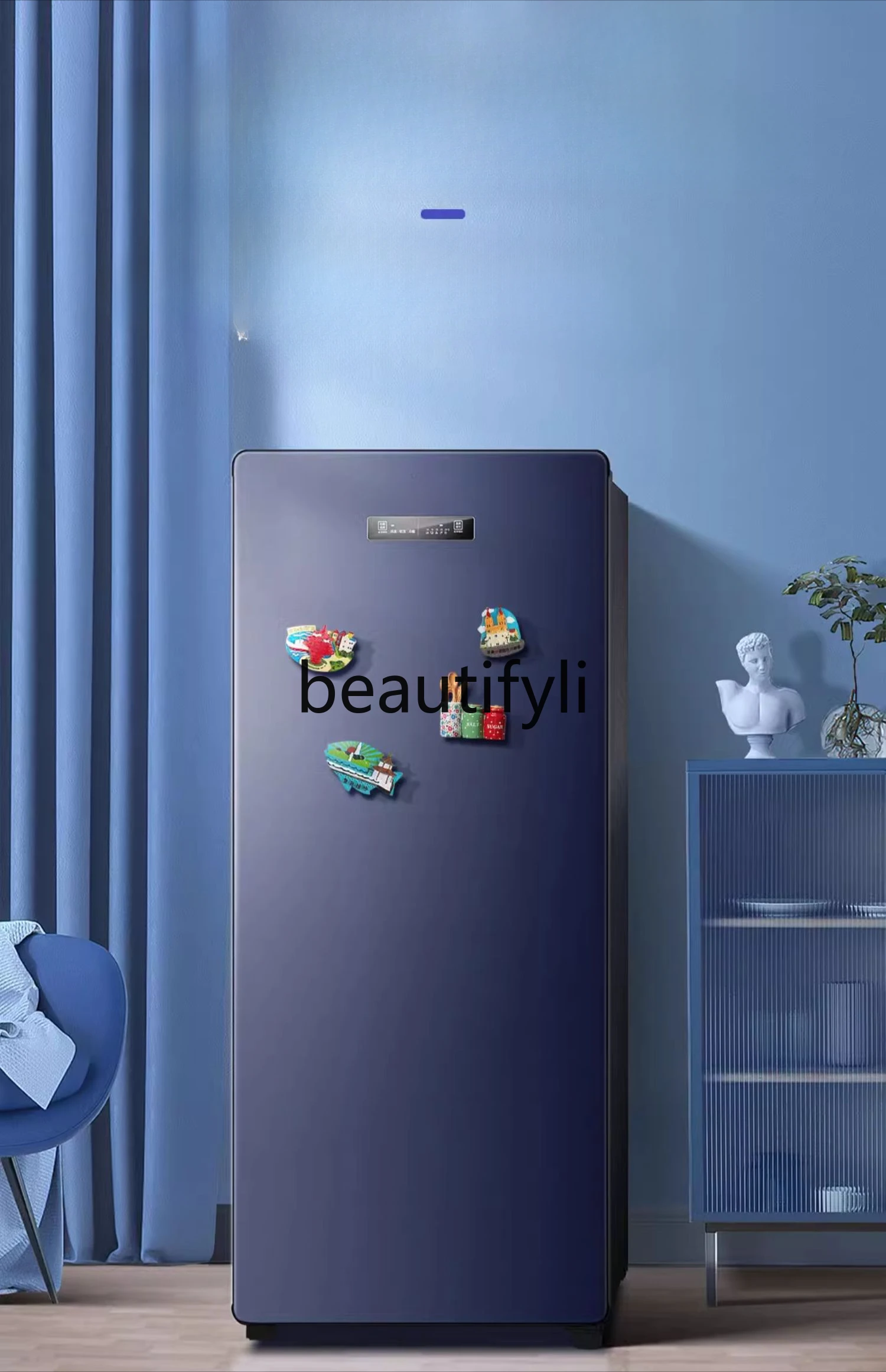 

136 liters drawer first-class energy efficiency vertical air-cooled frost-free freezer small refrigerator