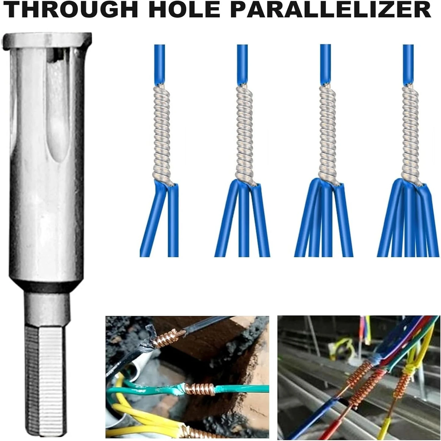 1pc Enhanced Compact, Efficient, and Rustproof Portable High Hardness Wire Twister Tool for Socket Cable - Improves Twist Strip