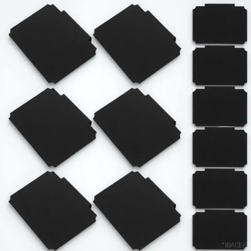 

Набор из 12 многоразовых клипс-этикеток для маркерной доски, стираемые, в стиле черной доски, для корзин и контейнеров, для организации кладовой, с ценниками