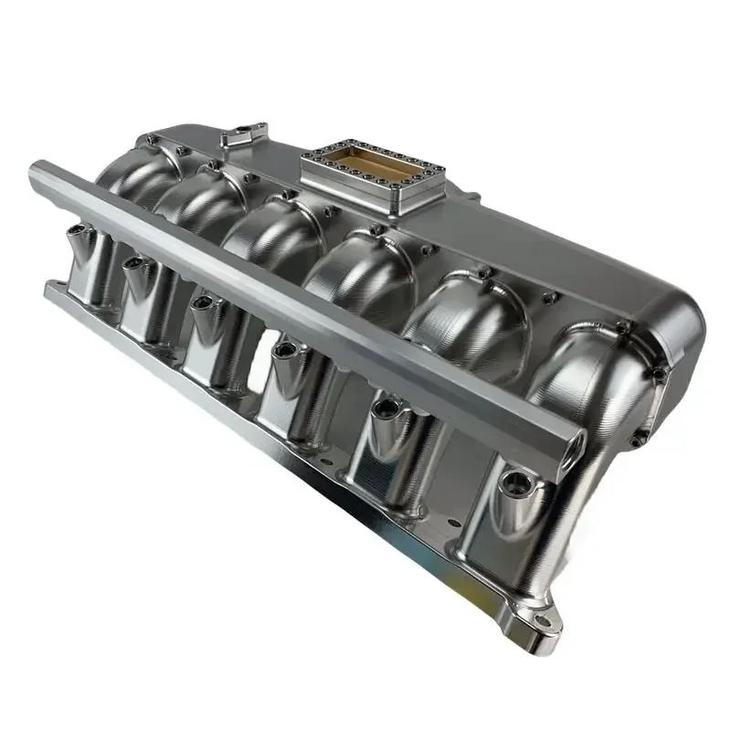 Custom Aluminum Profile Auto Performance Parts Billet   for Engine Intake Manifold