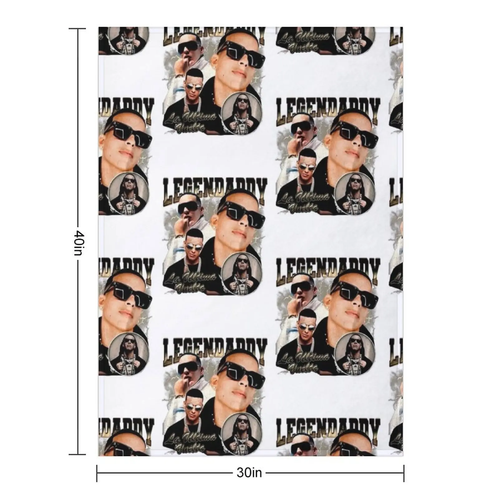 retro Daddy Yankee Throw Blanket Sofas blankets and throws Thermals For Travel manga Weighted Furrys Blankets