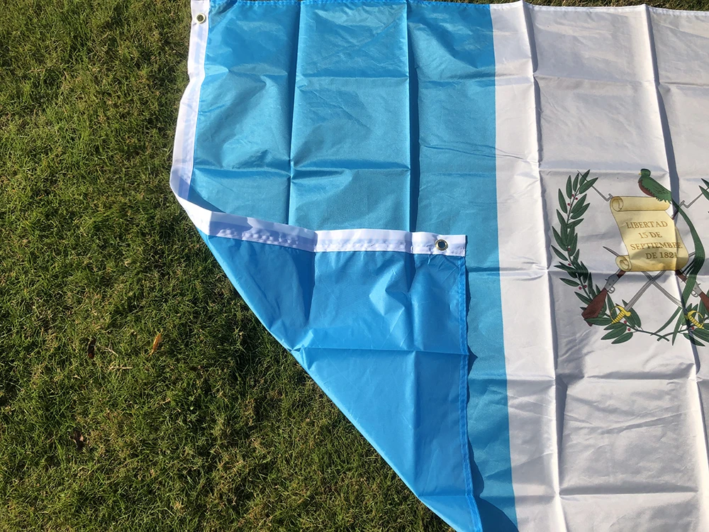 SKY FLAG free shipping 90x150cm Guatemala flag 3x5 Feet Super Poly football FLAG Indoor Outdoor Polyester hanging Flag